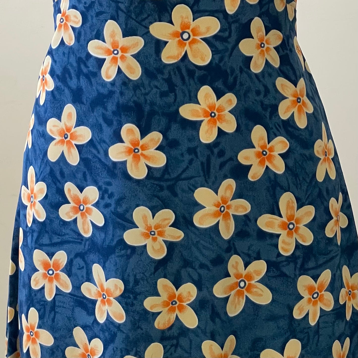 Plumeria maxi dress